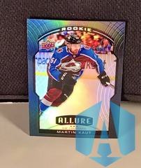 2020-21 Upper Deck Allure #77 Martin Kaut Black Rainbow Colorado Avalanche RC